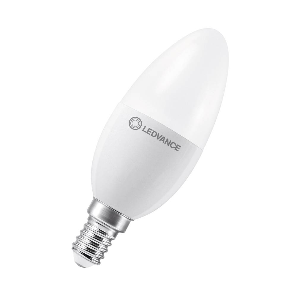 LEDVANCE Osram LED-Leuchtmittel LB23 LED CLB40 DIM 4.9W 827 FR E14 P
