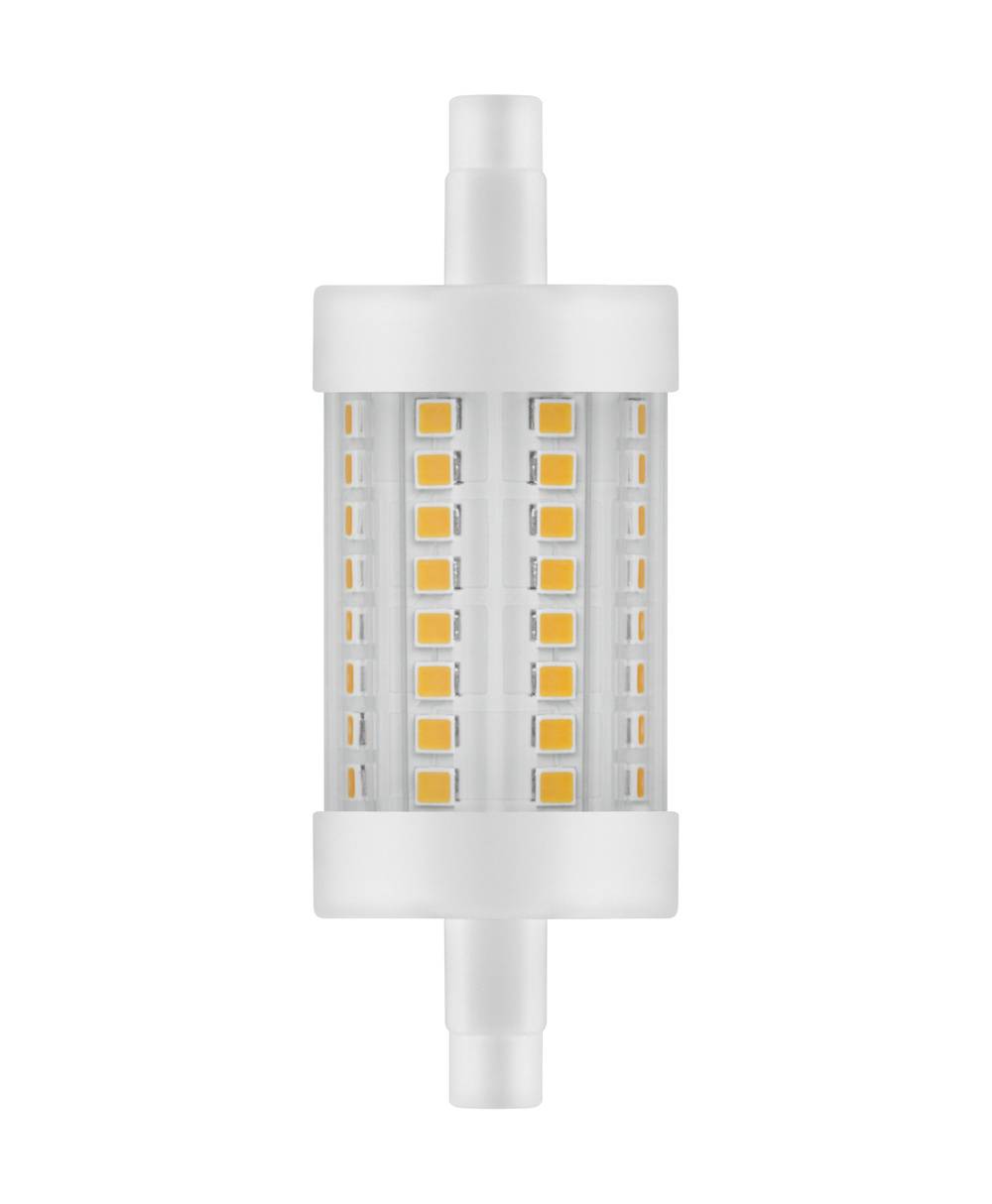 Ledvance Performance LED R7s doppelt Ended 78mm Klar 8W 1055lm - 827 Extra Warmweiß | Ersatz für 75W