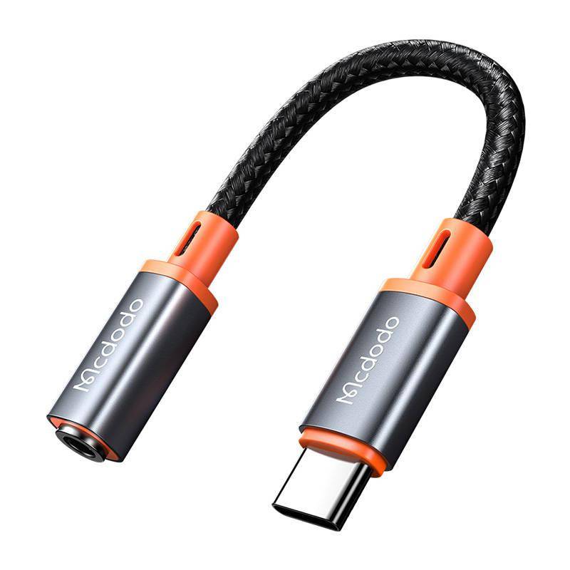 USB-C auf AUX Miniklinke 3.5mm Audio Adapter Mcdodo CA-7561, DAC, 0.11m (schwarz)