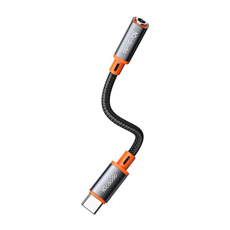USB-C auf AUX Miniklinke 3.5mm Audio Adapter Mcdodo CA-7561, DAC, 0.11m (schwarz)