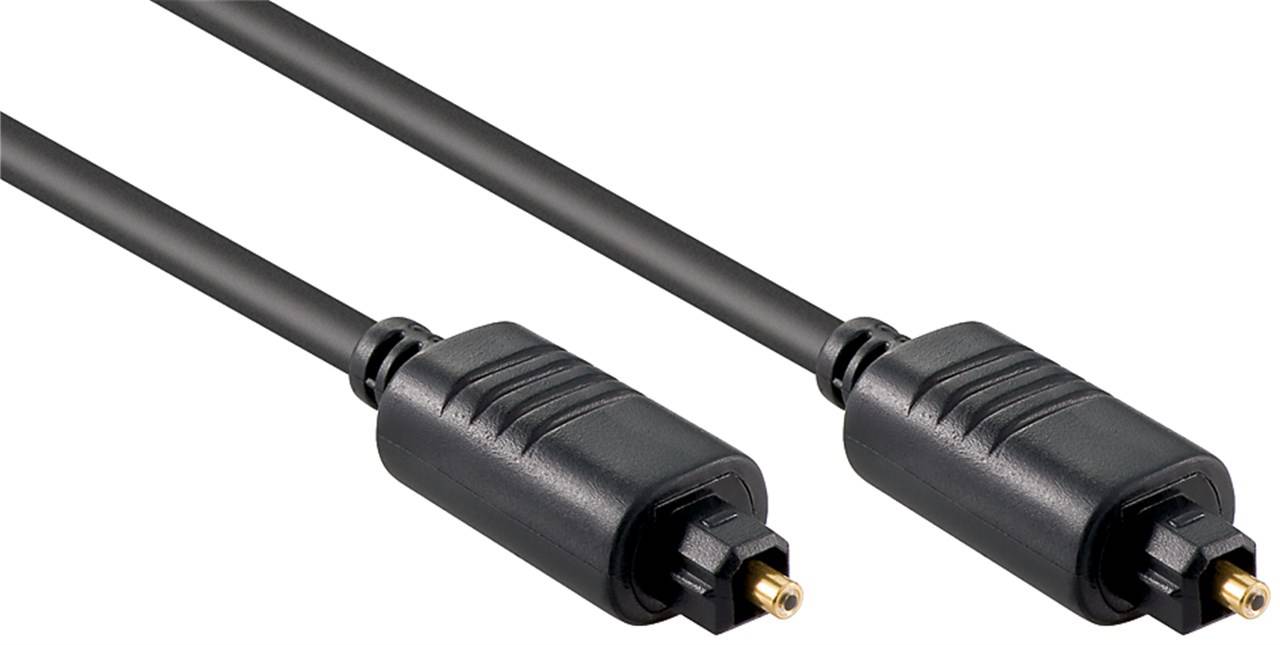 Goobay Toslink Kabel 5 mm Toslink-Stecker > Toslink-Stecker; ø 5 mm 1 m