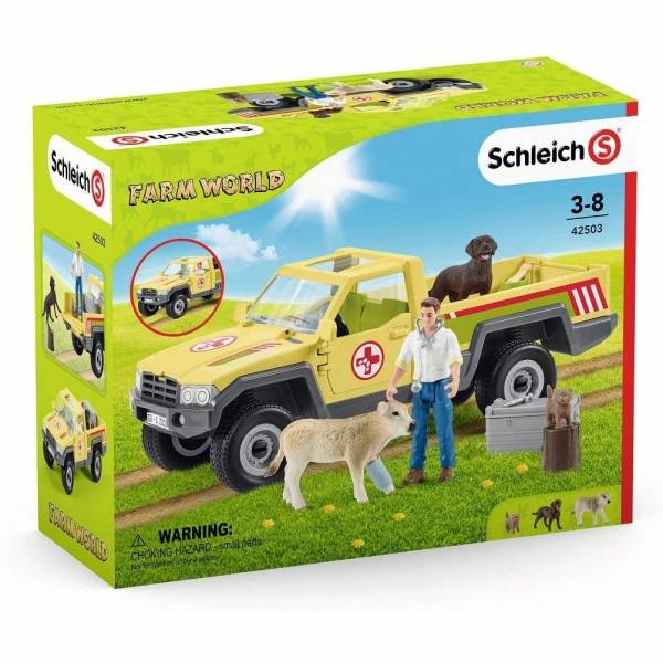 Schleich Schleich Farm World 42503 Tierarztbesuch auf dem Bauernhof , 1x