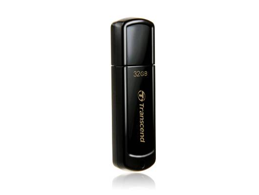 Transcend JetFlash® 350 USB-Stick 32 GB Schwarz TS32GJF350 USB 2.0