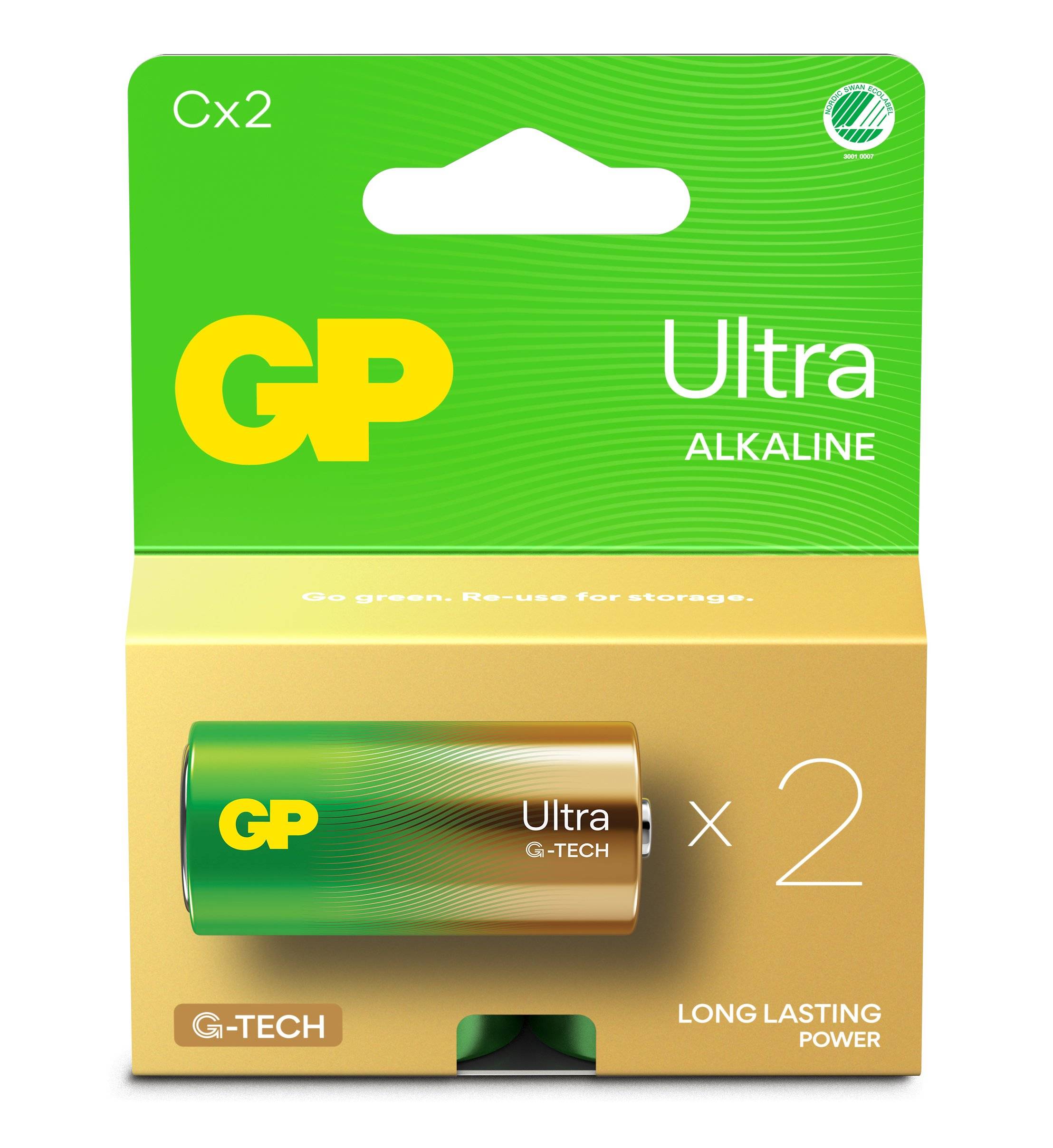 GP Battery GPPCA14AU067 Baby C -Batterie Alkali-Mangan 1.5 V 2 St.
