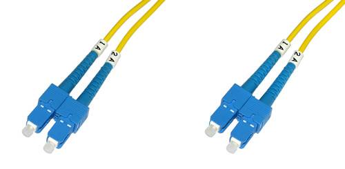 Digitus DK-2922-05 Glasfaser LWL Anschlusskabel [1x SC-Stecker - 1x SC-Stecker] 9/125 µ Singlemode OS2 5.00 m