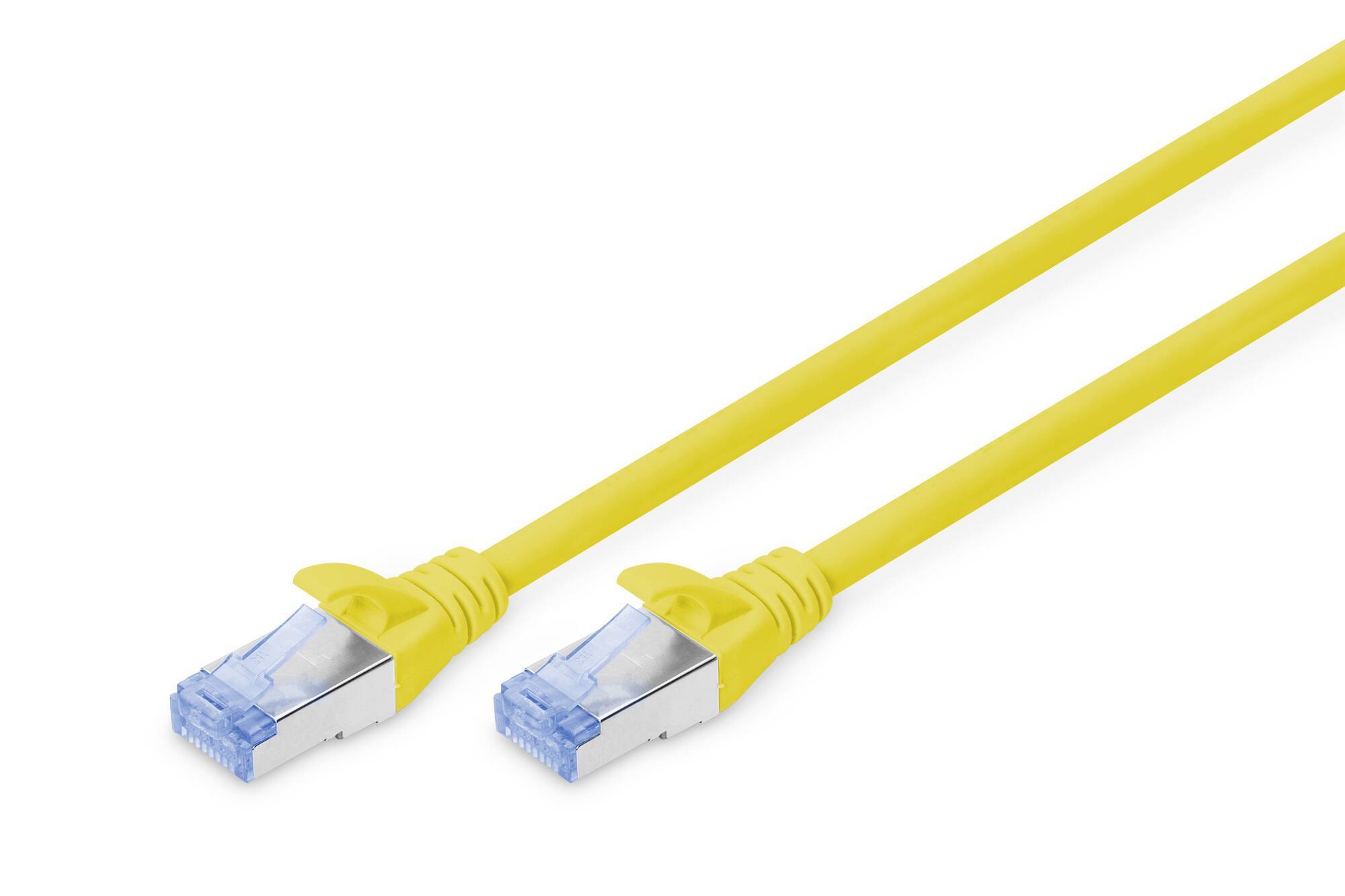 Digitus DK-1532-030/Y RJ45 Netzwerkkabel, Patchkabel CAT 5e SF/UTP 3.00 m Gelb verdrillte Paare 1 St.