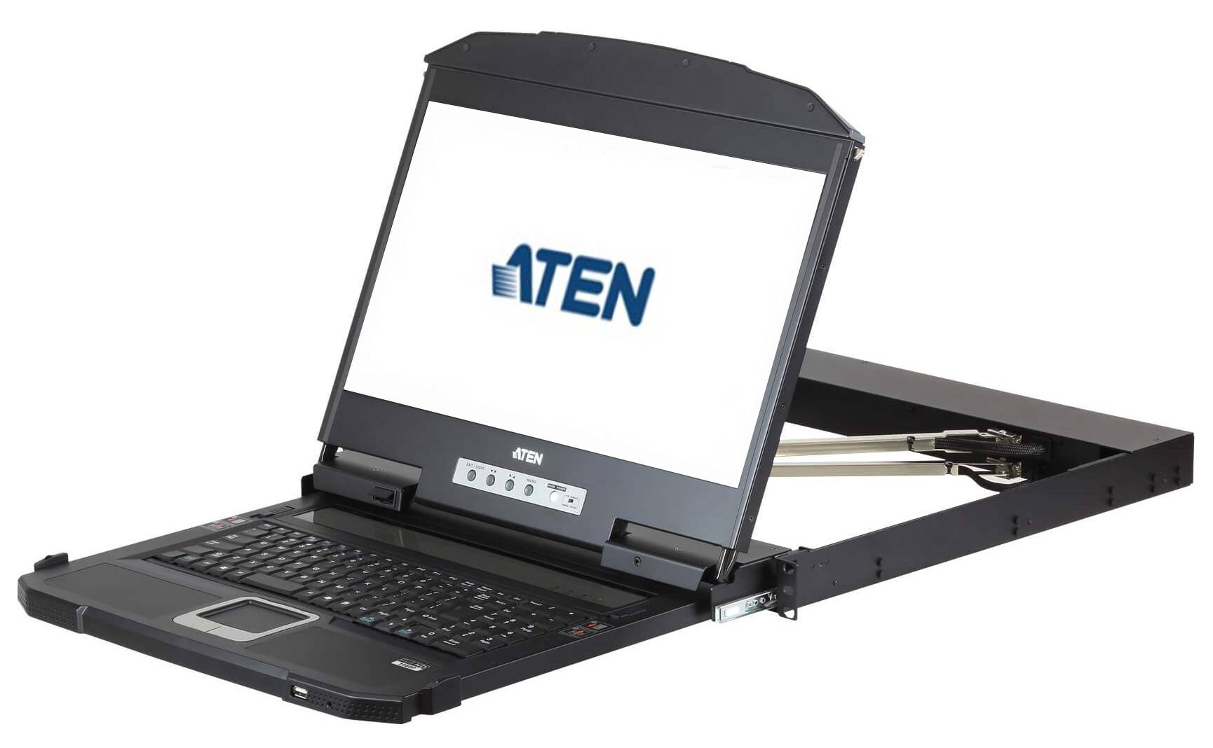 ATEN CL3800NW KVM-Konsole USB HDMI DVI VGA Dual Rail Deutsch