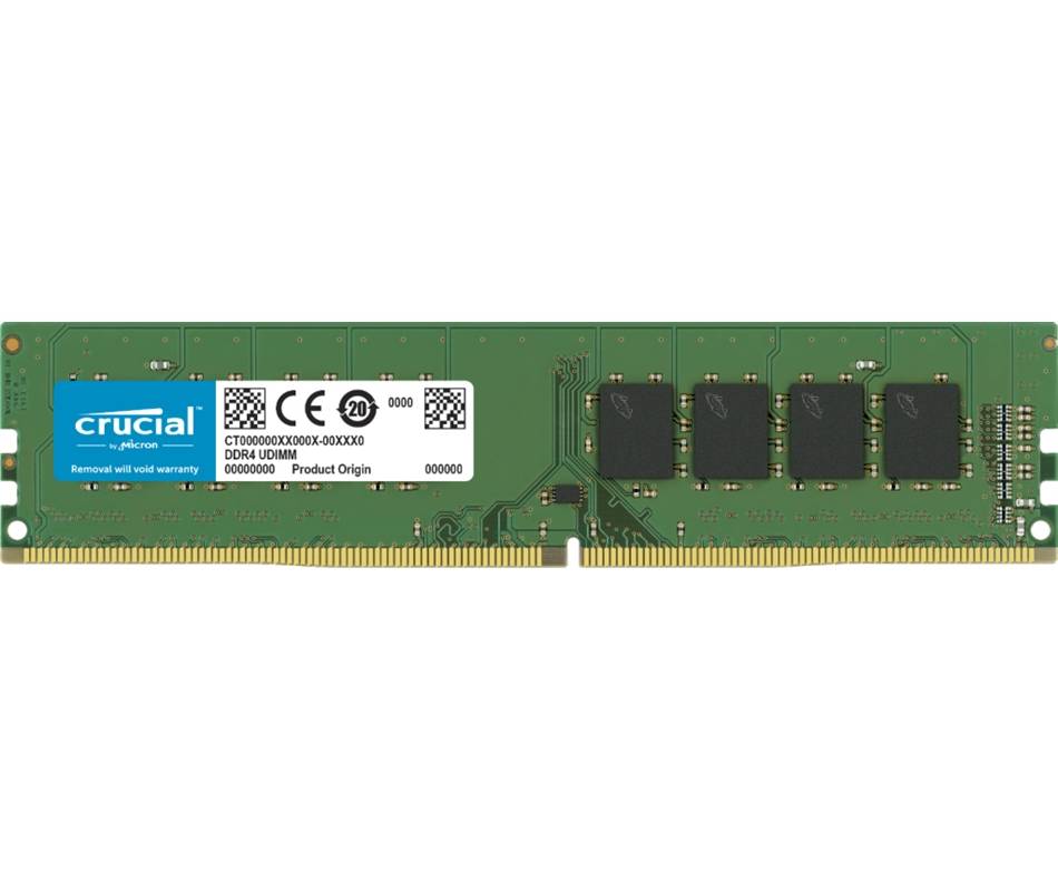 Crucial CT16G4DFRA32A PC-Arbeitsspeicher Modul DDR4 16GB 1 x 16GB 3200MHz 288pin DIMM CL22 CT16G4DFRA32A
