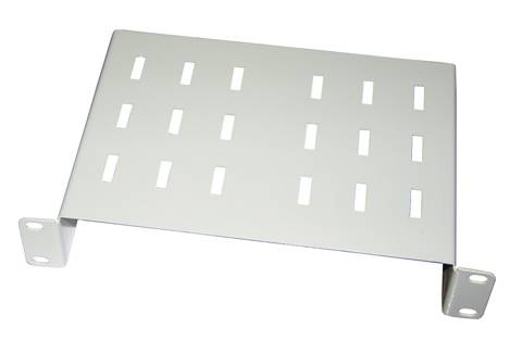 Digitus DN-10 TRAY-1 10 Zoll Netzwerkschrank-Geräteboden Festeinbau Lichtgrau (RAL 7035)