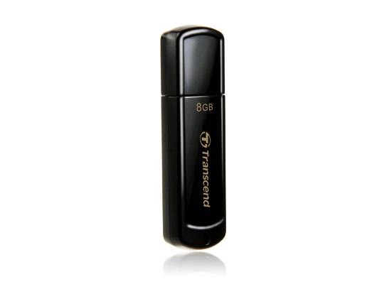 Transcend JetFlash® 350 USB-Stick 8 GB Schwarz TS8GJF350 USB 2.0