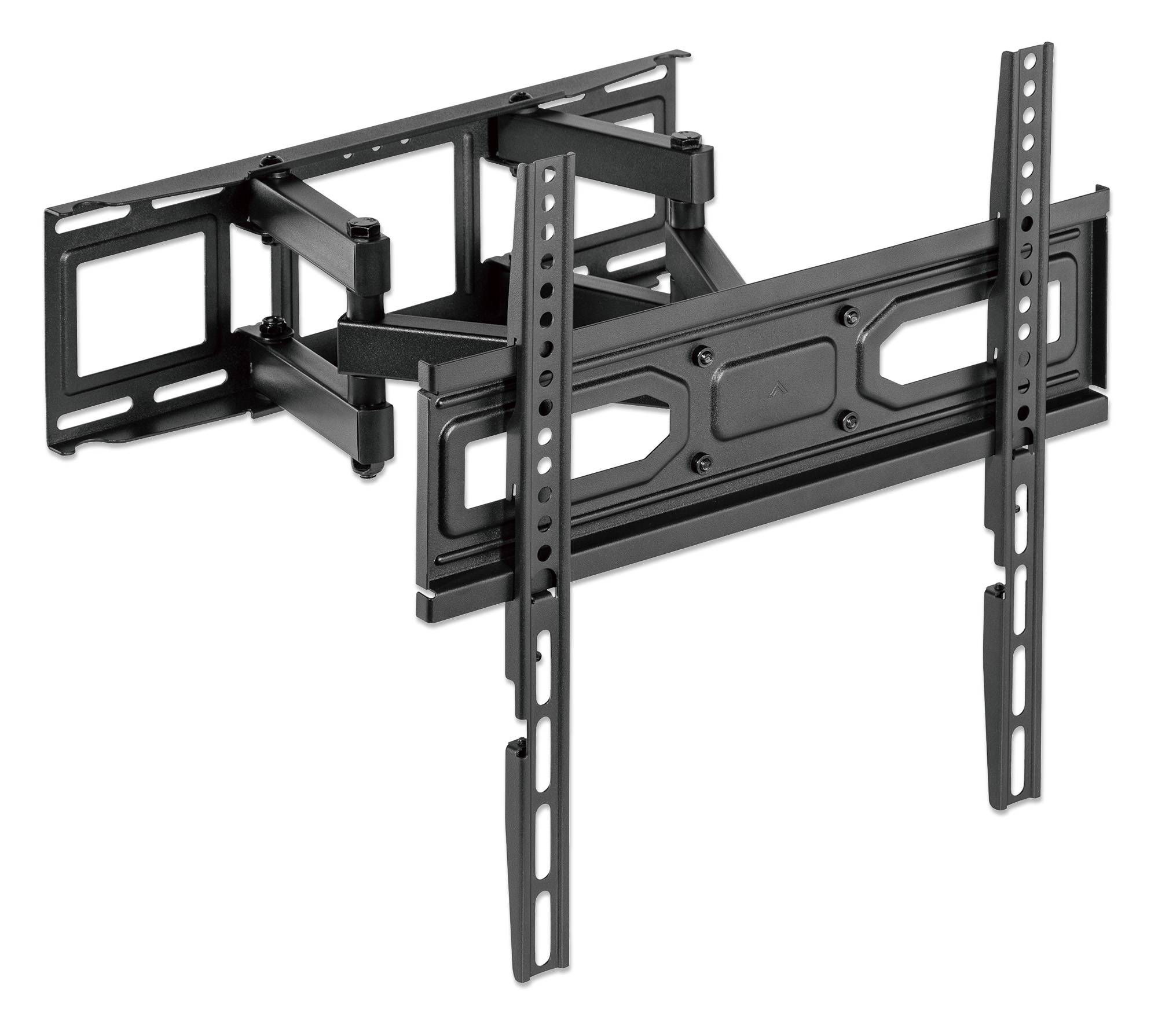 Manhattan TV & Monitor Mount, Wall, Full Motion, 1 screen, Screen Sizes: 32-55", Black, VESA 100x100 to 400x400mm, Max 40kg, LFD, Tilt & Swivel w