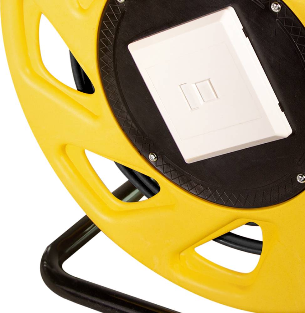 LogiLink Netzwerk Kabeltrommel, Kat. 7, S/FTP, TPE, 60 m