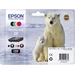 Epson Druckerpatrone T2616, 26 Original Kombi-Pack Schwarz, Cyan, Magenta, Gelb C13T26164010 Epson Druckerpatrone T2616, 26 Original Kombi-Pack Schwarz, Cyan, Magenta, Gelb C13T26164010