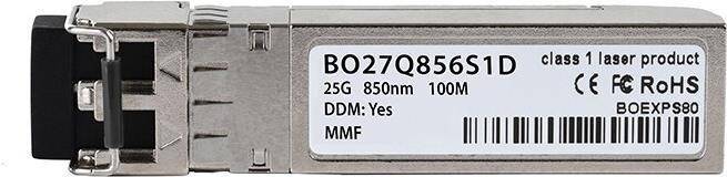 BlueOptics HPE Q2P65A BlueOptics BO35J856S3D SFP+ Transceiver, 10GBASE-SR, Multimode Fiber, 850nm, 300 Meter