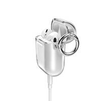 Speck Presidio Pro - Tasche für kabellose Ohrhörer - widerstandsfähig - Transparent/Transparent -