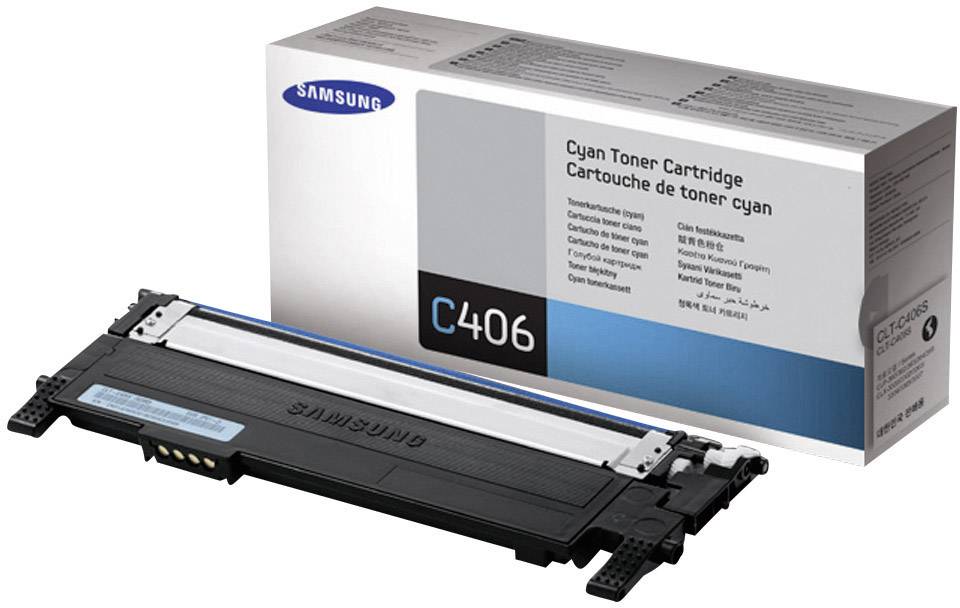 Samsung Toner CLT-C406S Original Cyan 1000 Seiten ST984A