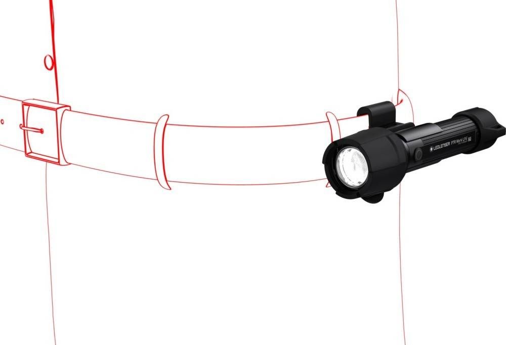 LED LENSER® Taschenlampe P7R Work UV