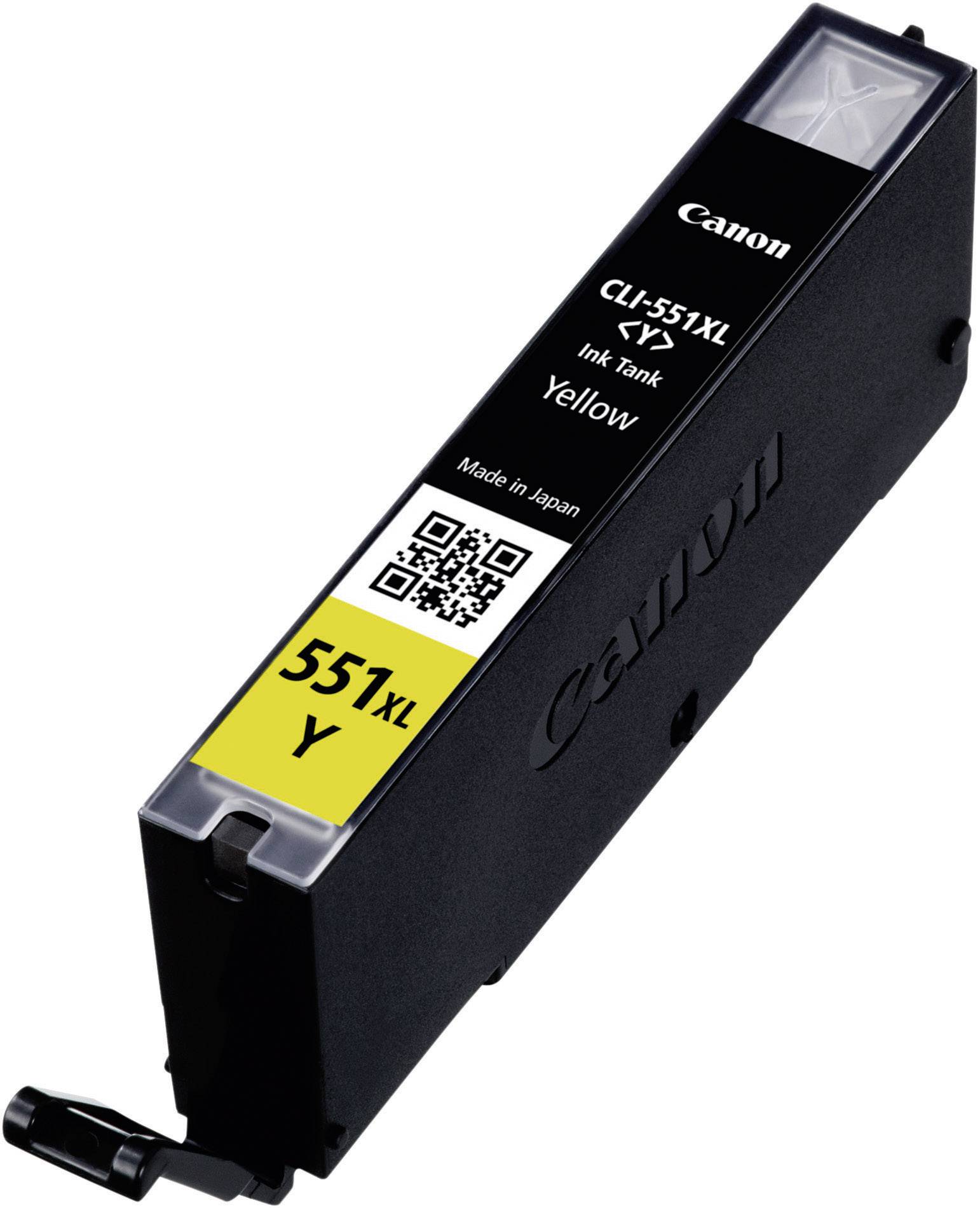 Canon CLI-551Y XL - 11 ml - Hohe Ergiebigkeit - Gelb - Original - Tintenbehälter