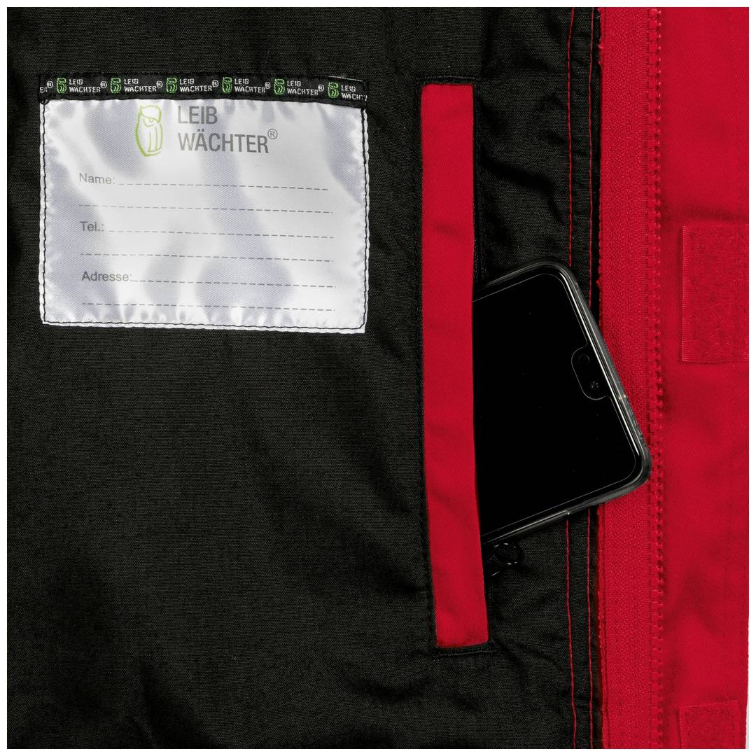 Leibwächter Weste Flex-Line FLEXV Gr. 2XL rot/schwarz