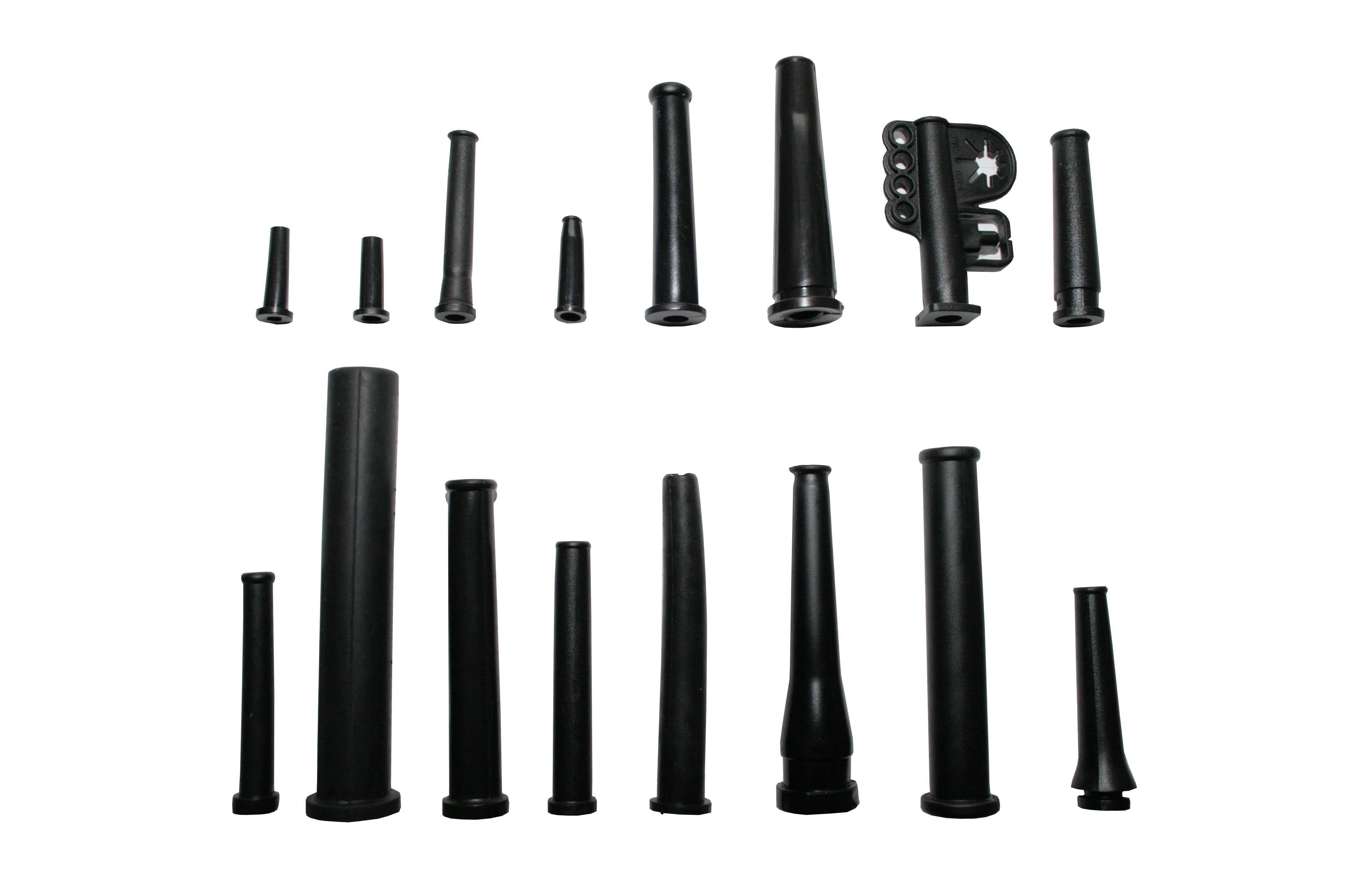 HellermannTyton Knickschutztülle ø 5.5 mm 35 mm schwarz - 632-01010 (HV 2101)