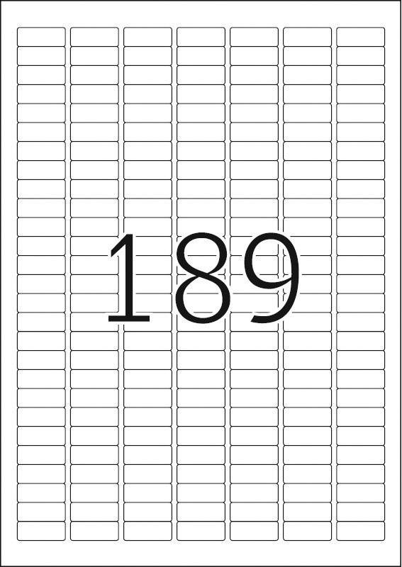 Herma 4333 Universal-Etiketten 25.4 x 10mm Papier Weiß 4725 St. Permanent haftend Tintenstrahldrucker, Laserdrucker