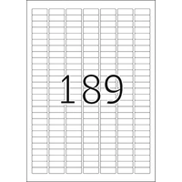 Herma 4333 Universal-Etiketten 25.4 x 10mm Papier Weiß 4725 St. Permanent haftend Tintenstrahldrucker, Laserdrucker Herma 4333 Universal-Etiketten 25.4 x 10mm Papier Weiß 4725 St. Permanent haftend Tintenstrahldrucker, Laserdrucker