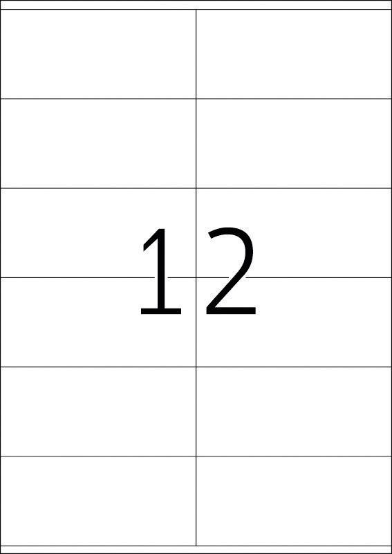 Herma 4457 Universal-Etiketten 105 x 48mm Papier Weiß 1200 St. Permanent haftend Tintenstrahldrucker, Laserdrucker