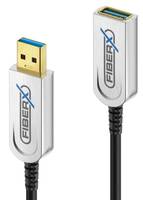 USB 3.2 Gen2x1 USB-A AOC Glasfaser-Verlängerungskabel, 3,00 m