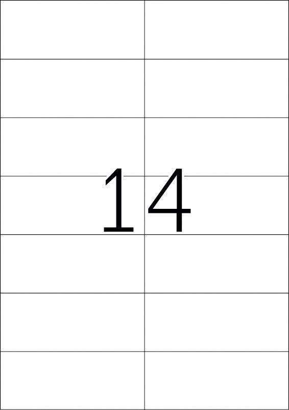 Herma 4625 Universal-Etiketten 105 x 42.3mm Papier Weiß 2800 St. Permanent haftend Tintenstrahldrucker, Laserdrucker