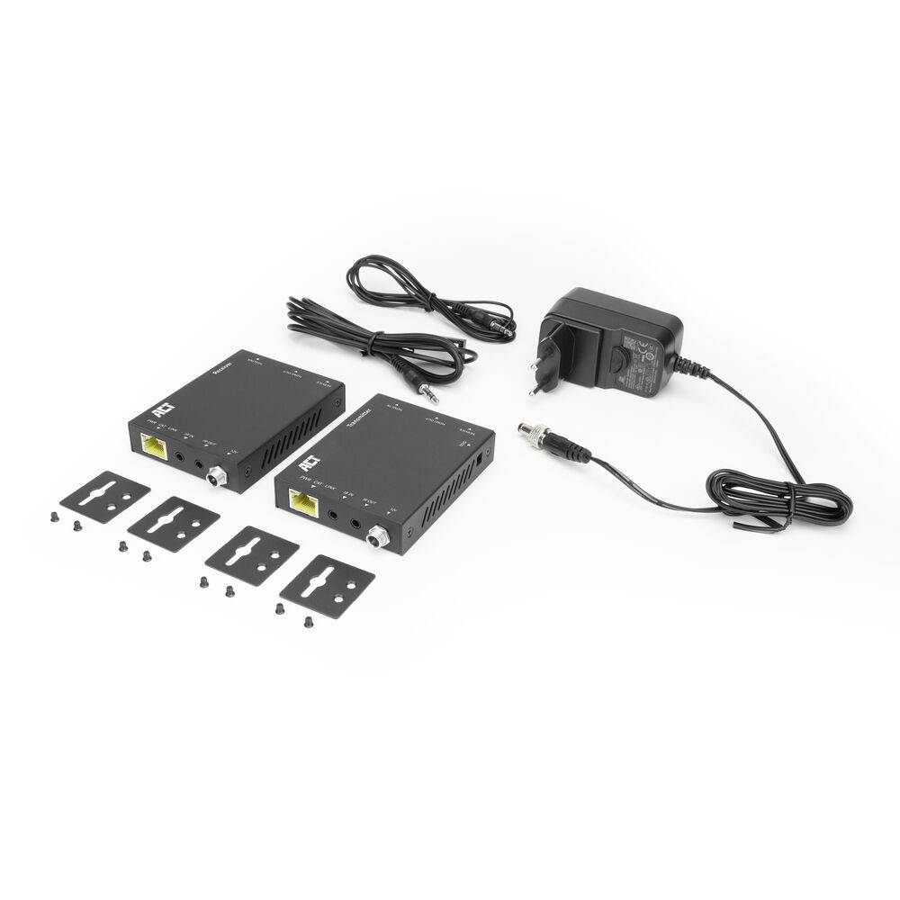 ACT AC7811 HDMI 2.0 Extender Set über CAT6 UTP | 4K @ 60Hz | mit IR Unterstützung | 60 Meter