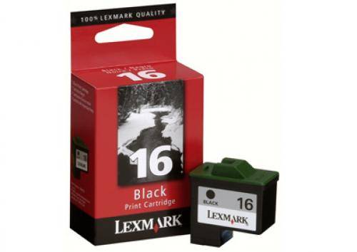 Lexmark Cartridge No. 16 - Schwarz - Original - Tintenpatrone - für Lexmark i3 -