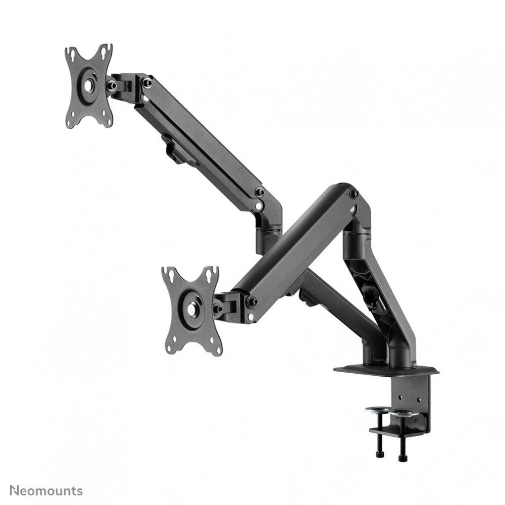 Neomounts FPMA-D650DBLACK Monitor-Tischhalterung 1 Display(s) 43,2cm (17") - 68,6cm (27") Schwarz Neigbar, Schwenkbar, Rotierbar