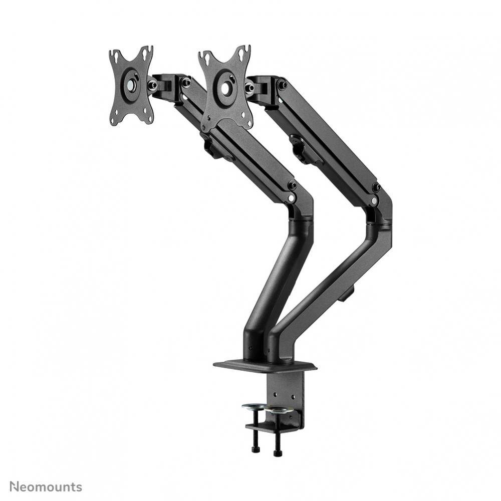 Neomounts FPMA-D650DBLACK Monitor-Tischhalterung 1 Display(s) 43,2cm (17") - 68,6cm (27") Schwarz Neigbar, Schwenkbar, Rotierbar