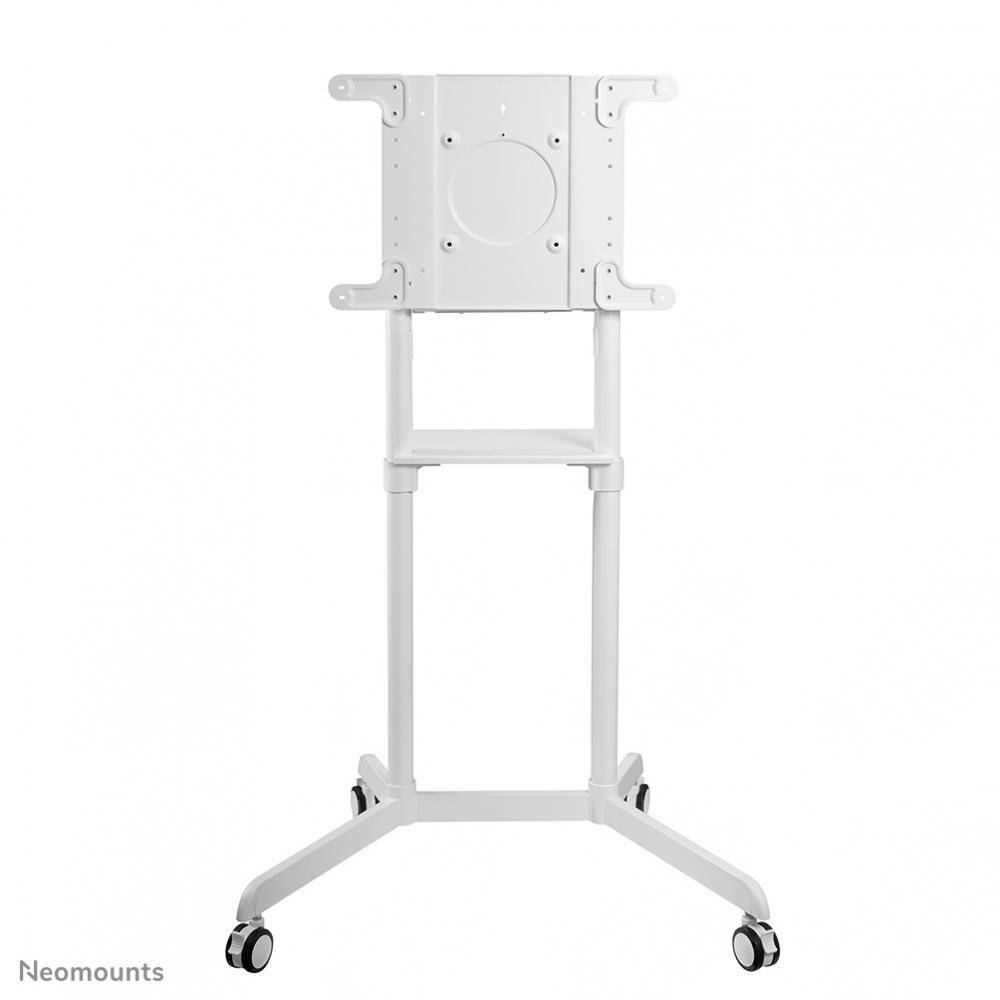 Neomounts NS-M1250WHITE TV-Rollwagen 94,0cm (37") - 177,8cm (70") Rotierbar, Neigbar, Bodenständer