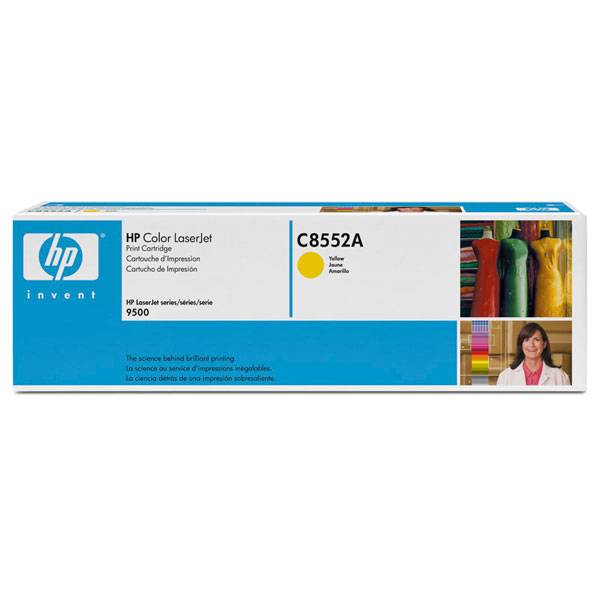 HP 822A - Gelb - Original - LaserJet - Tonerpatrone (C8552A) - für Color LaserJet 9500gp, 9500hdn, 9500mfp, 9500n