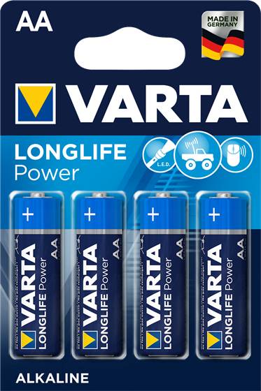 VARTA Mignon AA Batterie 40er Packung LONGLIFE Power