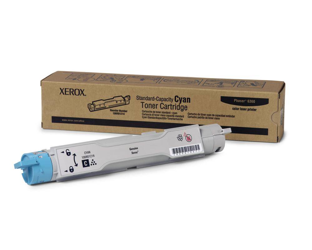 Xerox Phaser 6360 - Cyan - Original - Tonerpatrone - für Phaser 6360DA, 6360DB, 6360DN, 6360DT, 6360DX, 6360N