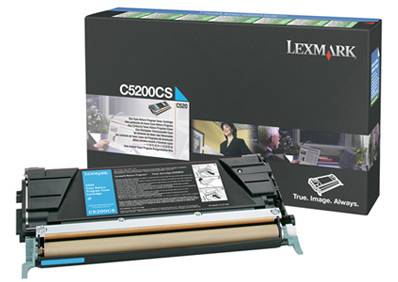 Lexmark Toner C5200CS Original Cyan 1500 Seiten C5200CS