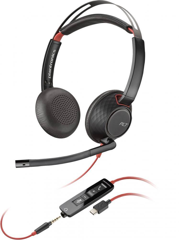 HP Blackwire C5220 USB-C Headset +Inline Cable