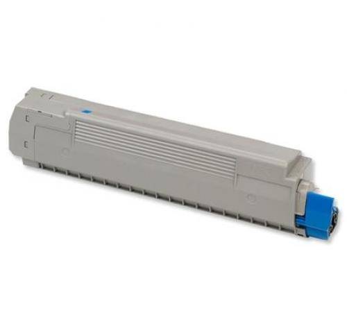 OKI - Cyan - original - Tonerpatrone - für C8600cdtn