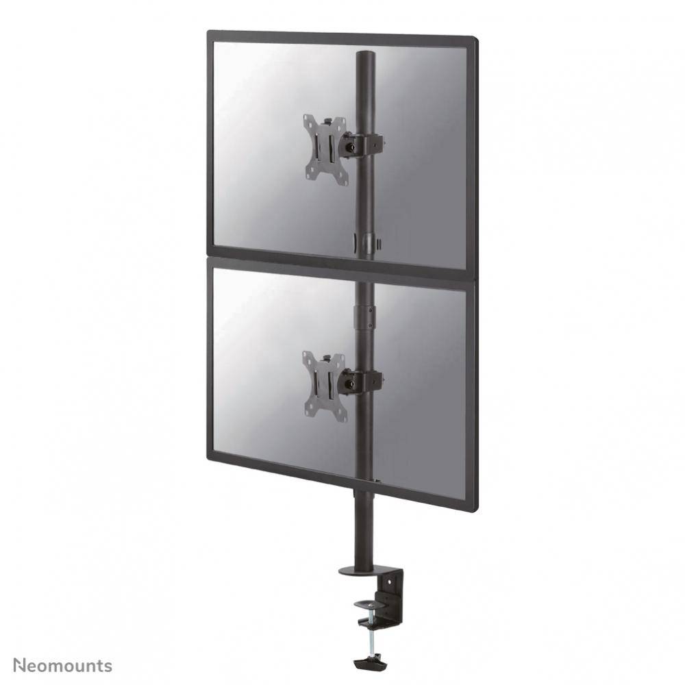 Neomounts Monitor-Tischhalterung FPMA-D550DVBLACK 2 Display(s) 25,4cm (10") - 81,3cm (32") Schwarz Schwenkbar, Rotierbar, Neigbar