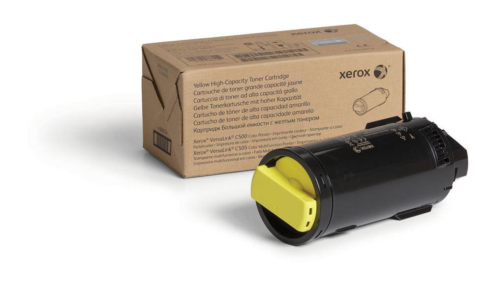 Xerox - Mit hoher Kapazität - Gelb - original - Tonerpatrone - für VersaLink C500, C505