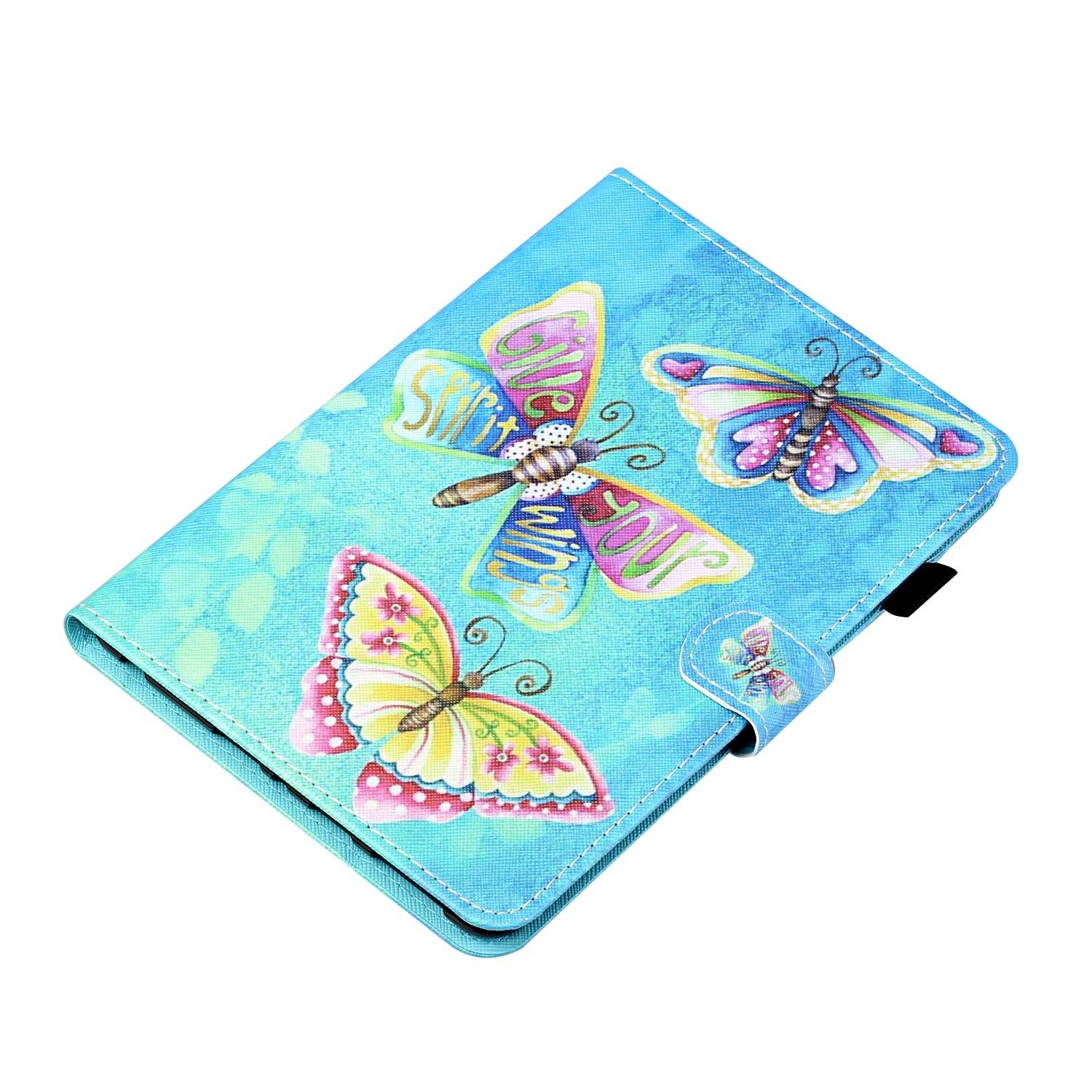 Für Samsung Galaxy Tab A9 Kunstleder Tablet Tasche Hülle Case Motiv 32