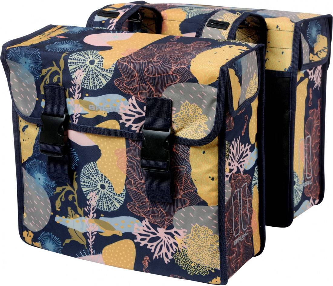 Doppelpacktasche Basil Mara XL Reef 35 Liter 14 x 36 x 44 cm - Nachtblau