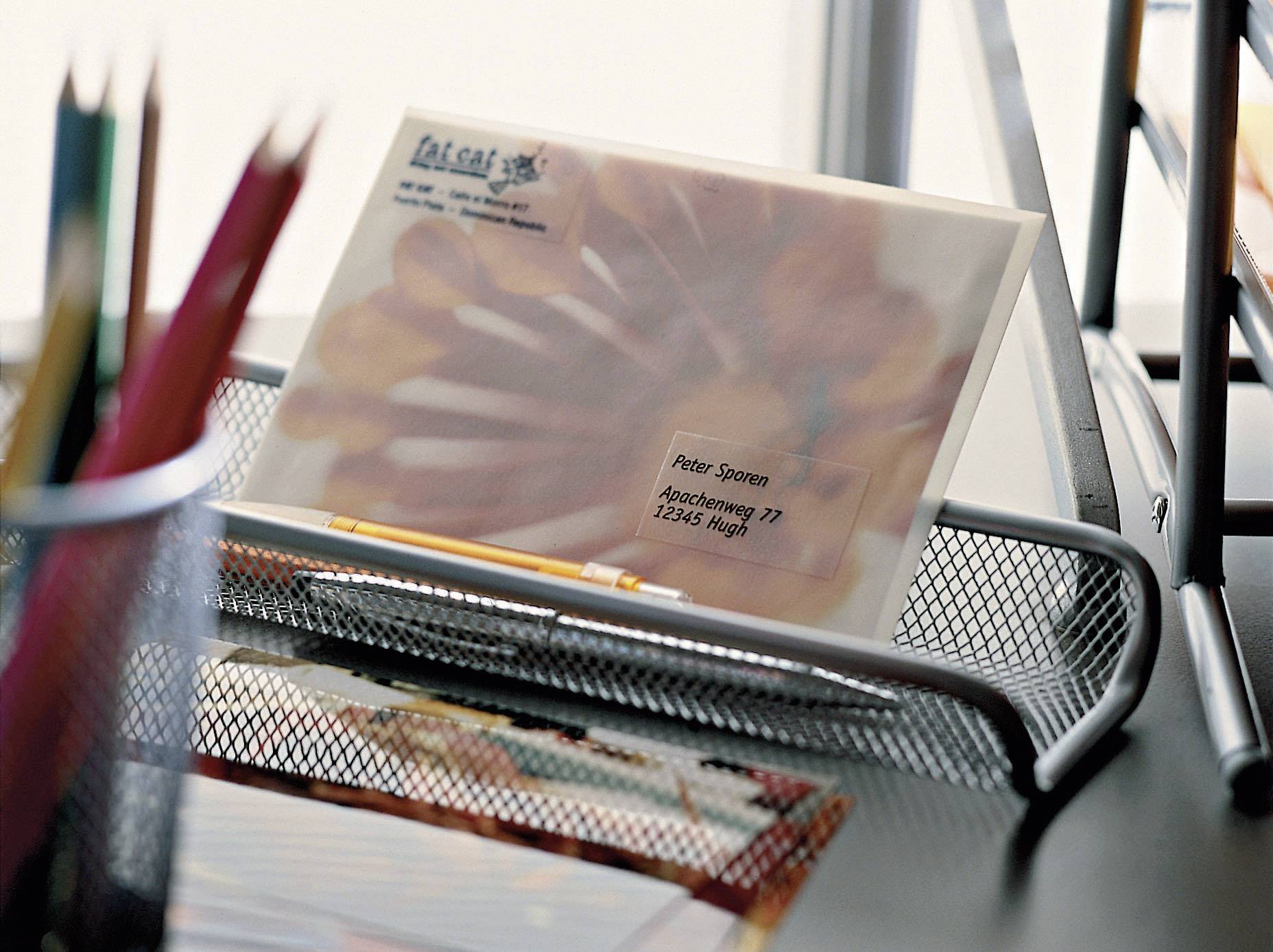 Versand-Etiketten 199,6x289,1 mm 25 Blatt/25 Etiketten weiß