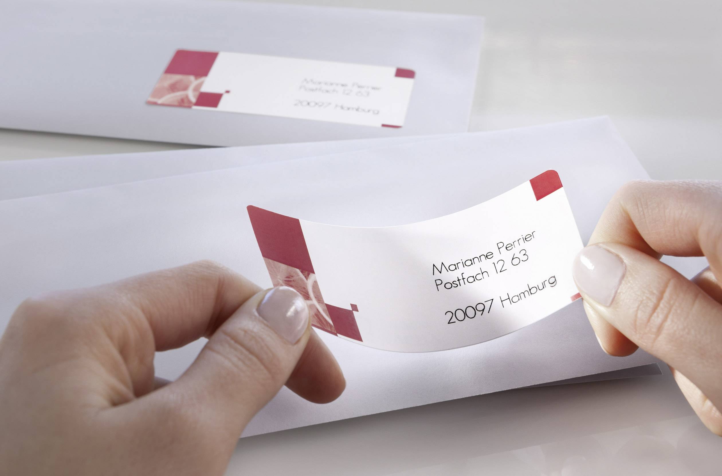 Avery-Zweckform J8177-25 Adress-Etiketten 99.1 x 42.3 mm Papier Weiß 300 St. Permanent haftend Tintenstrahldrucker, Handbeschriftung