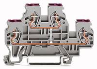 WAGO Reihenklemme 2Etagen 2kl gr 24A Serie 870 870-509 TS35