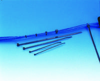 HellermannTyton 111-01625 T40R PA66W BK 100 Kabelbinder 175 mm 4 Schwarz