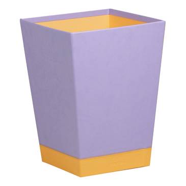Rhodia Rhodiarama Papierkorb aus Kunstleder, 27x27x32cm - Schwertlilie 318829C
