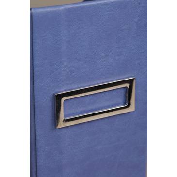 Rhodia Rhodiarama Stehsammler aus Kunstleder, 10x25x31cm - Saphir 318838C